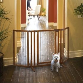 Premium Freestanding Gate - Adjustable, Eco-Friendly