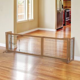 Pet Sitter Gate: Dual-Function, Step-Over Design for Easy Pet Control