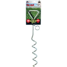 Prevue Pet 18" Spiral Stake: Secure Outdoor Freedom for Dogs