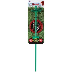 Prevue Pet 24" Dome Stake: Secure Outdoor Fun for Medium Dogs