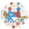 USA-Themed Dog Treats Gift Box: Celebrate in Red, White, and Blue