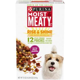 Purina Moist and Meaty Awaken Bacon and Egg Wet Dog Food