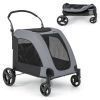 Extra Large Dog Stroller - Spacious and Comfortable Pet Carrier