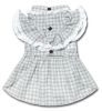 Classical Fashion Plaid Dog Dress - Retro Designer Outfit