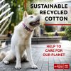 Eco-Friendly Dog Collar: Reflective Cotton, Sustainable and Safe